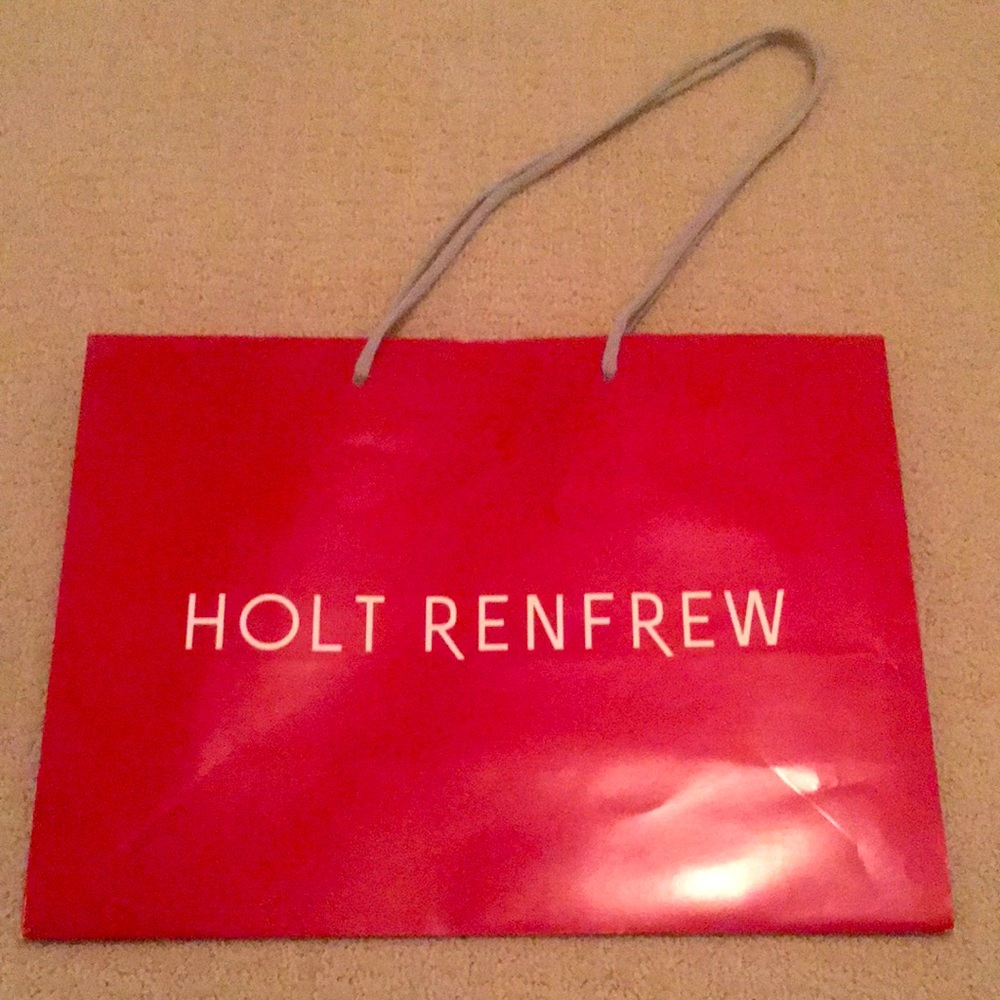 Holt Renfrew Gift Paper Bag 16-1/2” x 12” x6”